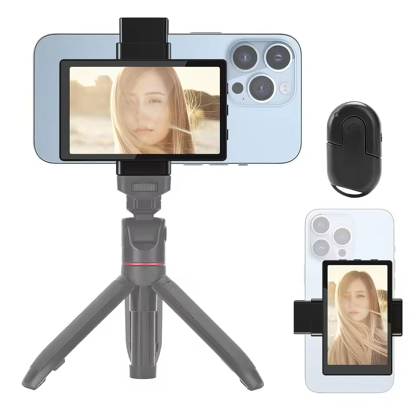 Selfie Screen  & Clamp Mount Kit (VL-PH01 Max)